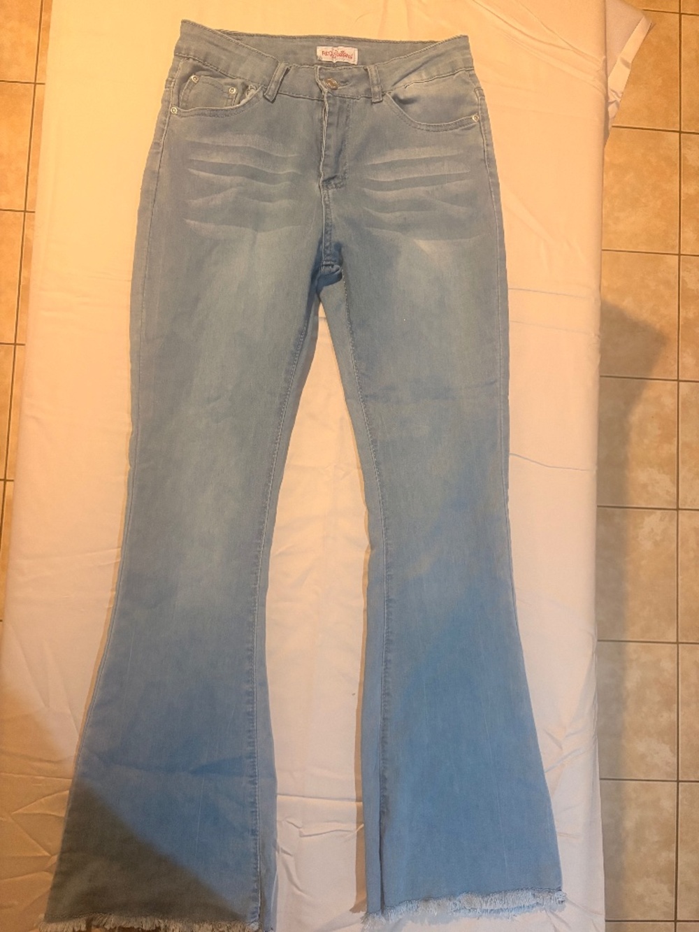Women jeans flare leg